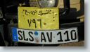 arabisches Nummernschild